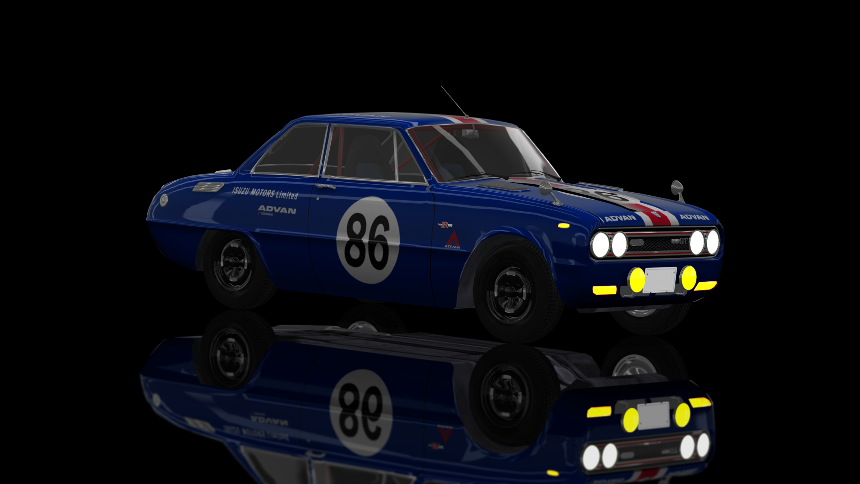 CLASSIC GR.2 - Isuzu Bellett GTR 1970, skin 86