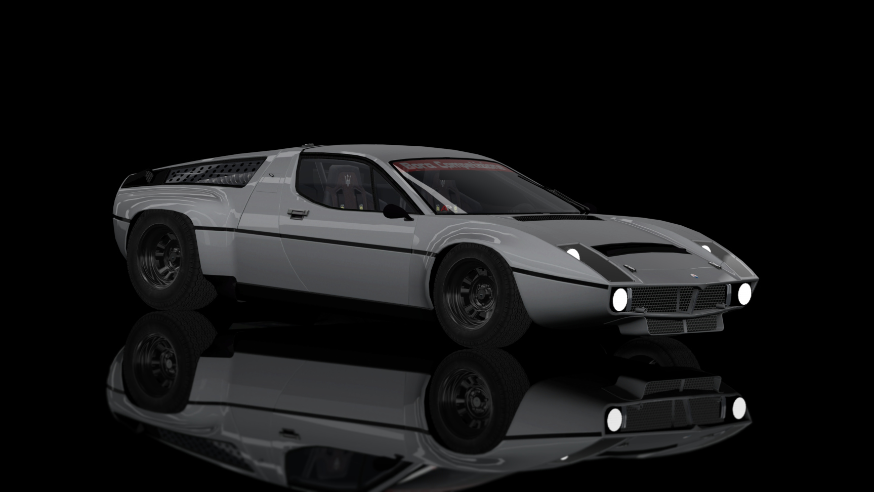 CLASSIC GR.4 - Maserati Bora Competizione 1972, skin Silver