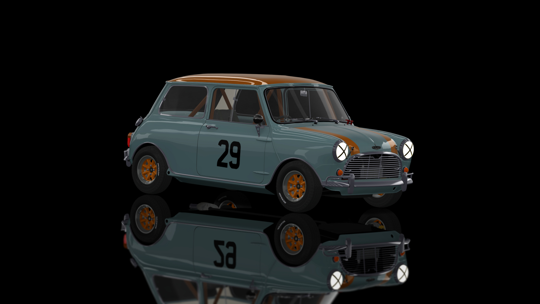 CLASSIC GR.1 - Austin Mini Cooper S Fia App.K Spec 1964, skin 29_orangetop