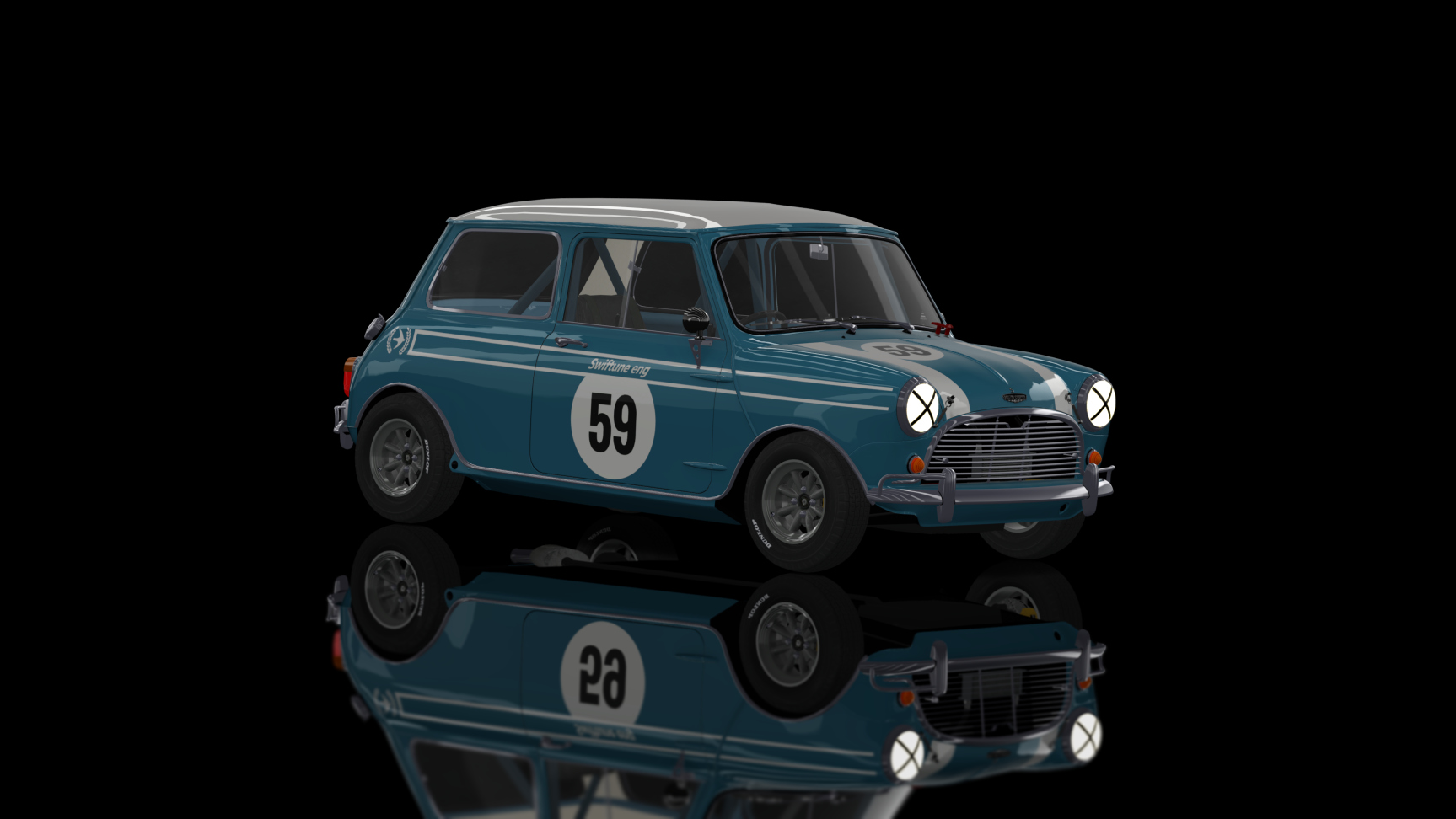 CLASSIC GR.1 - Austin Mini Cooper S Fia App.K Spec 1964, skin 59_swiftune