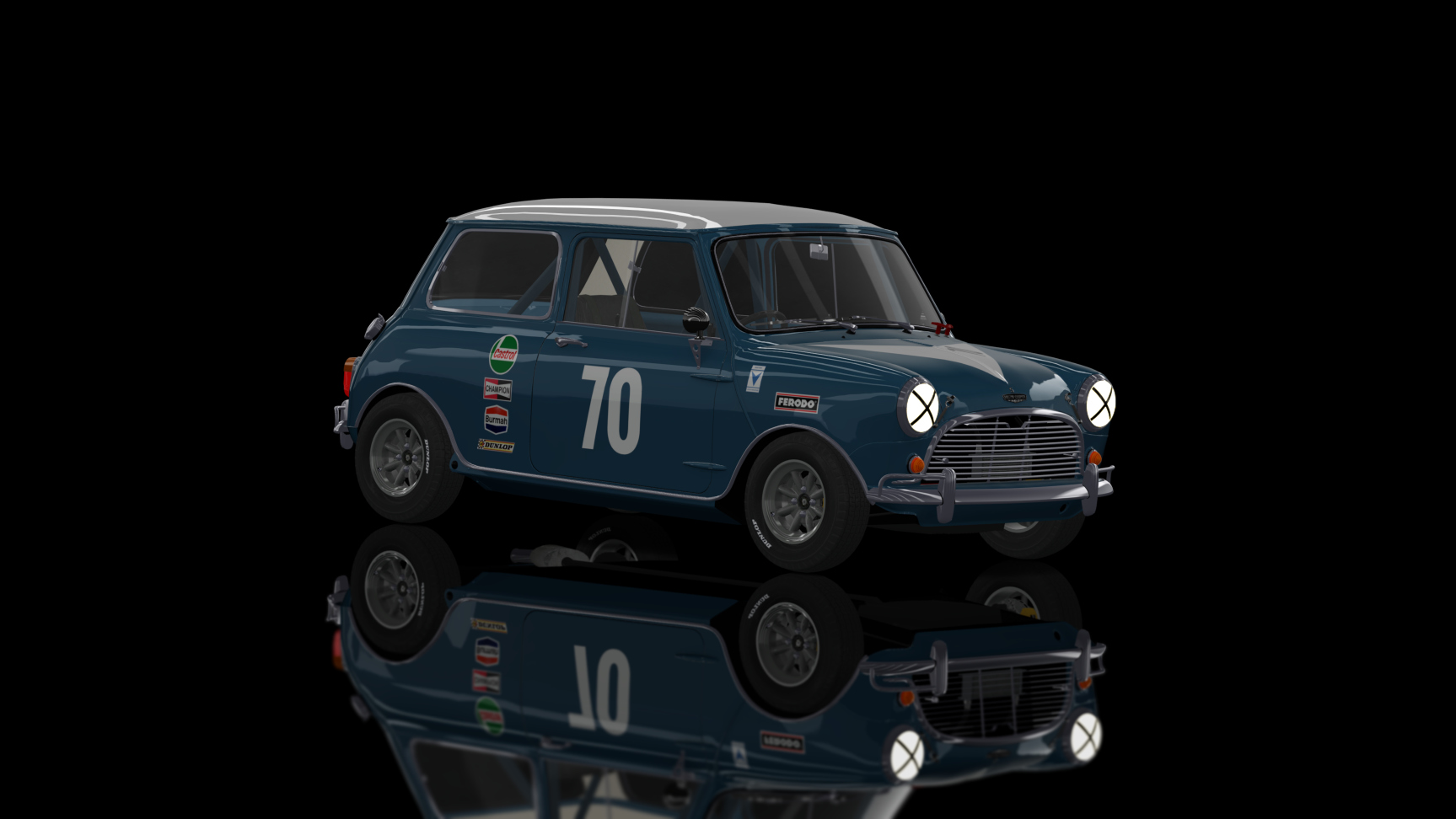 CLASSIC GR.1 - Austin Mini Cooper S Fia App.K Spec 1964, skin 70_britishvita