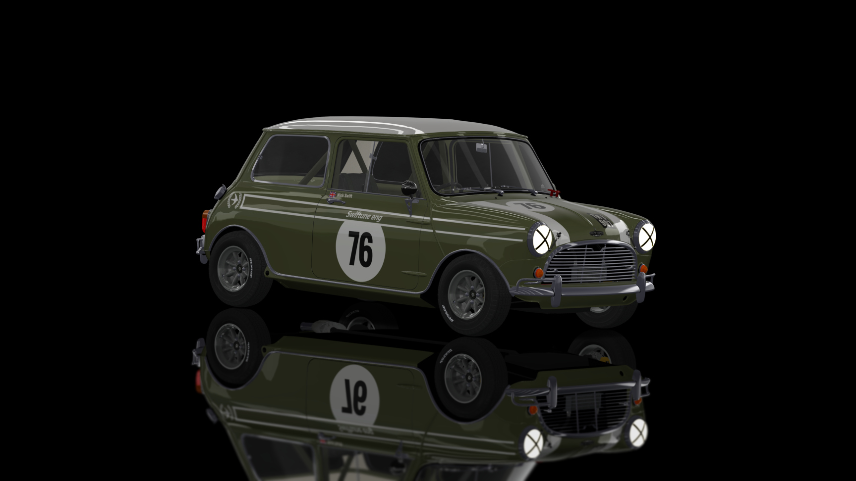 CLASSIC GR.1 - Austin Mini Cooper S Fia App.K Spec 1964, skin 76_swiftune