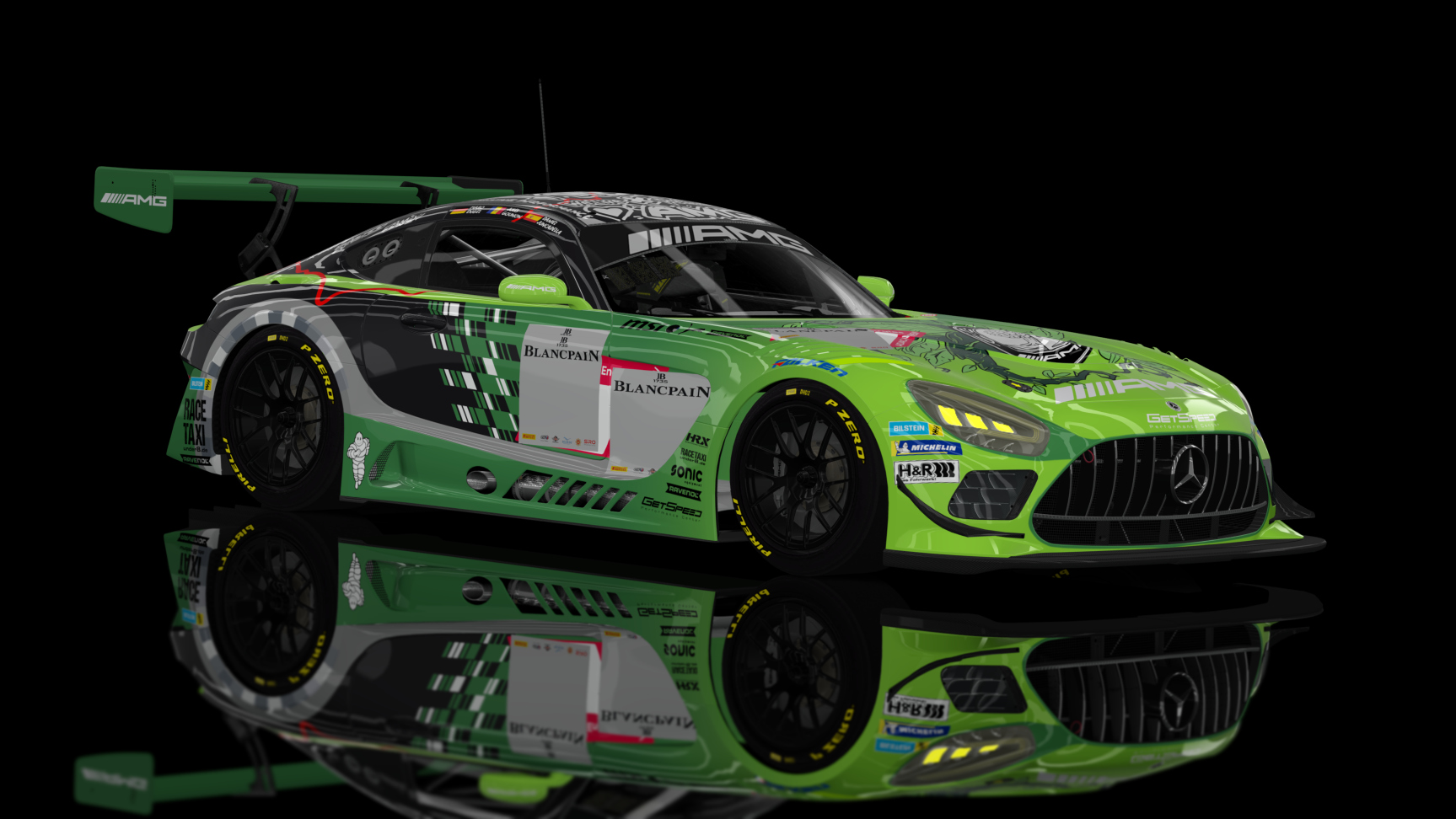 GT3 EVO - AMG GT3 EVO 2020, skin 2023 AMG GetSpeed #3