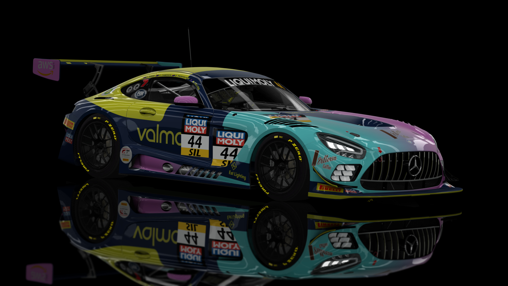 GT3 EVO - AMG GT3 EVO 2020, skin 2023 B12HR Tigani