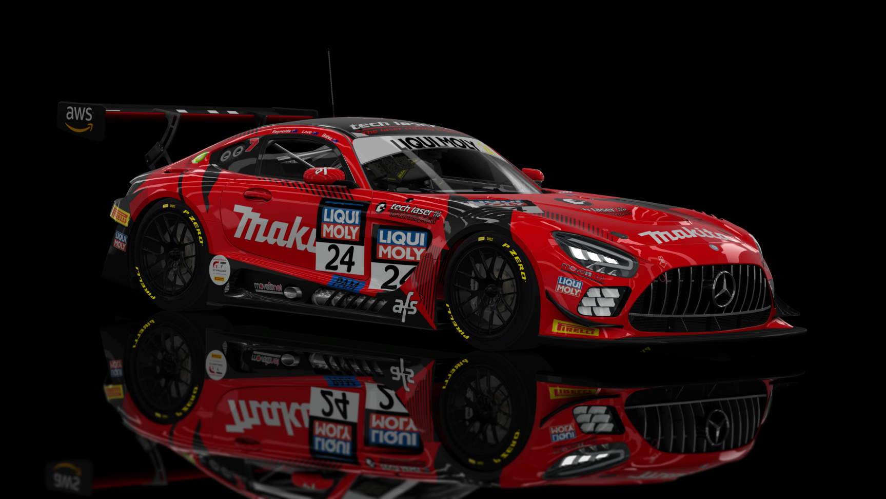 GT3 EVO - AMG GT3 EVO 2020, skin 2023 B12HR moveitnet