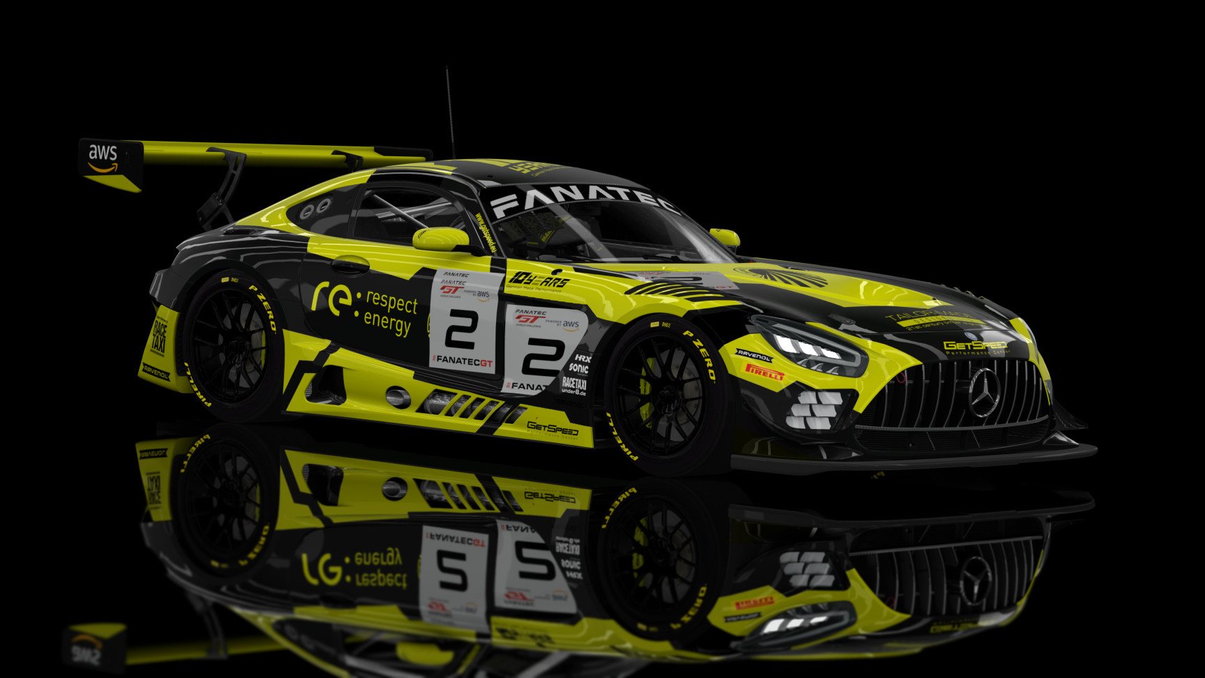 GT3 EVO - AMG GT3 EVO 2020, skin 2023 Getspeed #2