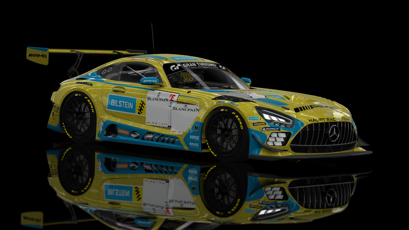 GT3 EVO - AMG GT3 EVO 2020, skin 2023_NLS_HRT_Bilstein_#8