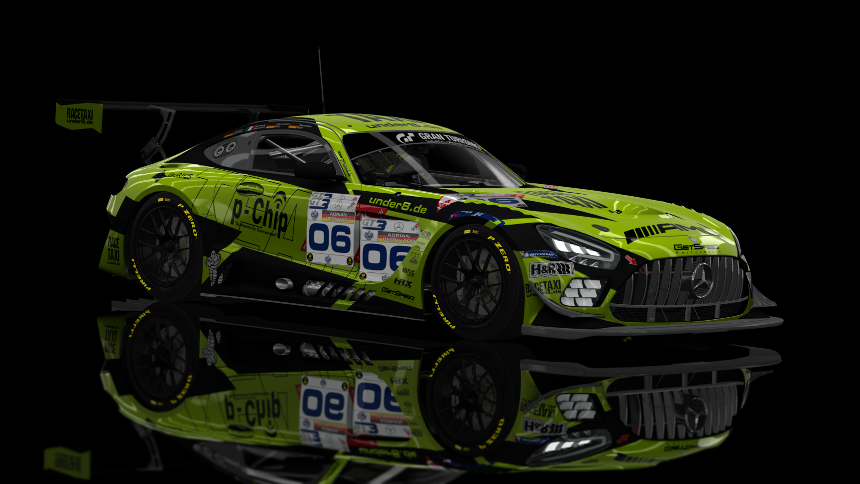 GT3 EVO - AMG GT3 EVO 2020, skin ACF #06 Bernhard