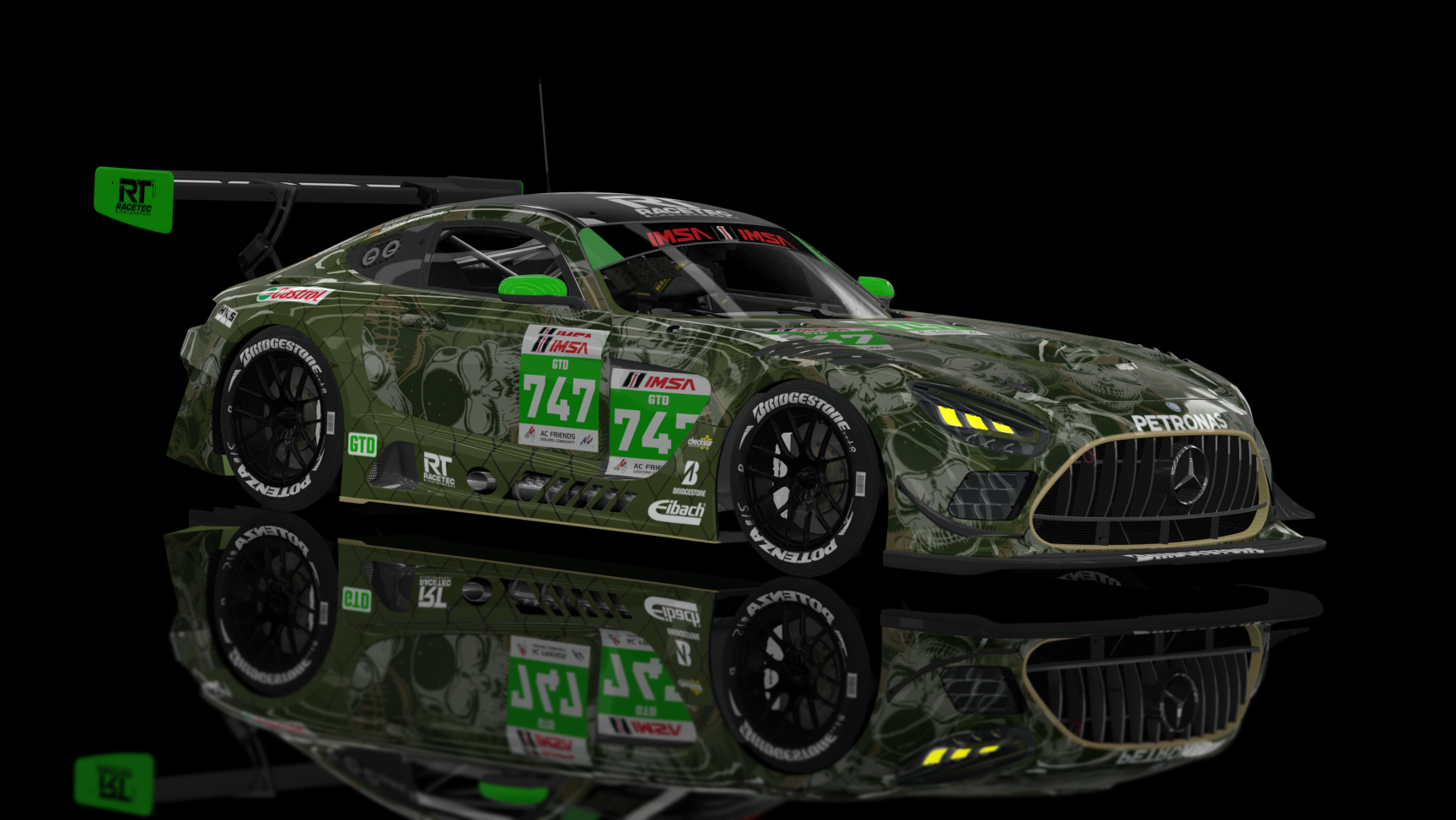 GT3 EVO - AMG GT3 EVO 2020, skin ACFIMSA_DAYTONA_GTD_747