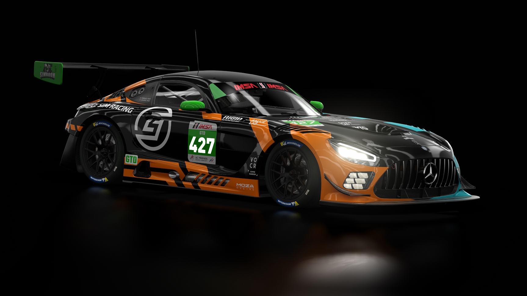 GT3 EVO - AMG GT3 EVO 2020, skin ACFIMSA_SEBRING_GTD_427