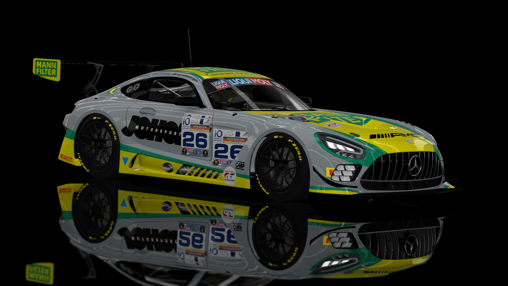 GT3 EVO - AMG GT3 EVO 2020, skin ACF_#26_HOF_KLR