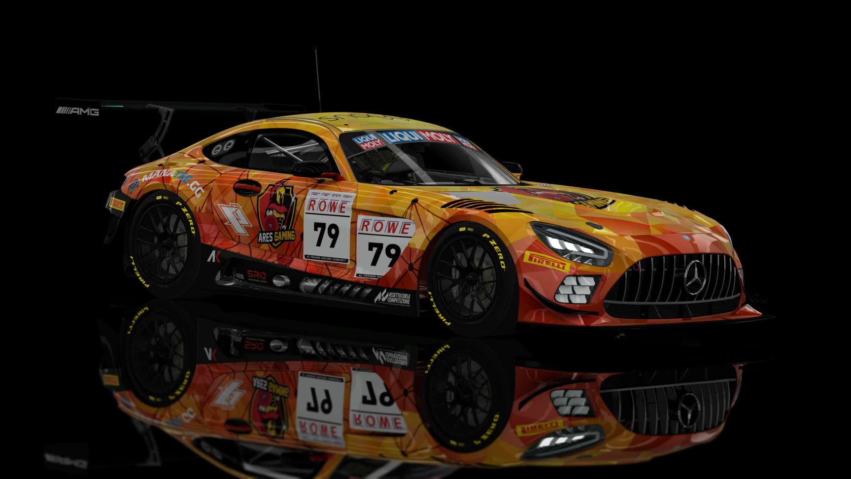 GT3 EVO - AMG GT3 EVO 2020, skin ACF_VLN_#79_Haecke