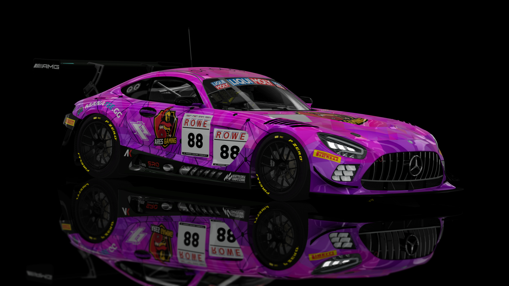 GT3 EVO - AMG GT3 EVO 2020, skin ACF_VLN_#88_Pickford