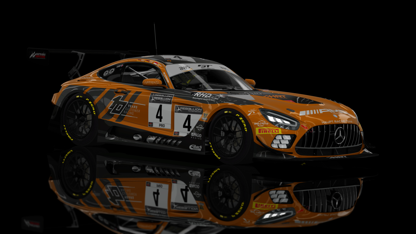 GT3 EVO - AMG GT3 EVO 2020, skin HRT_#4