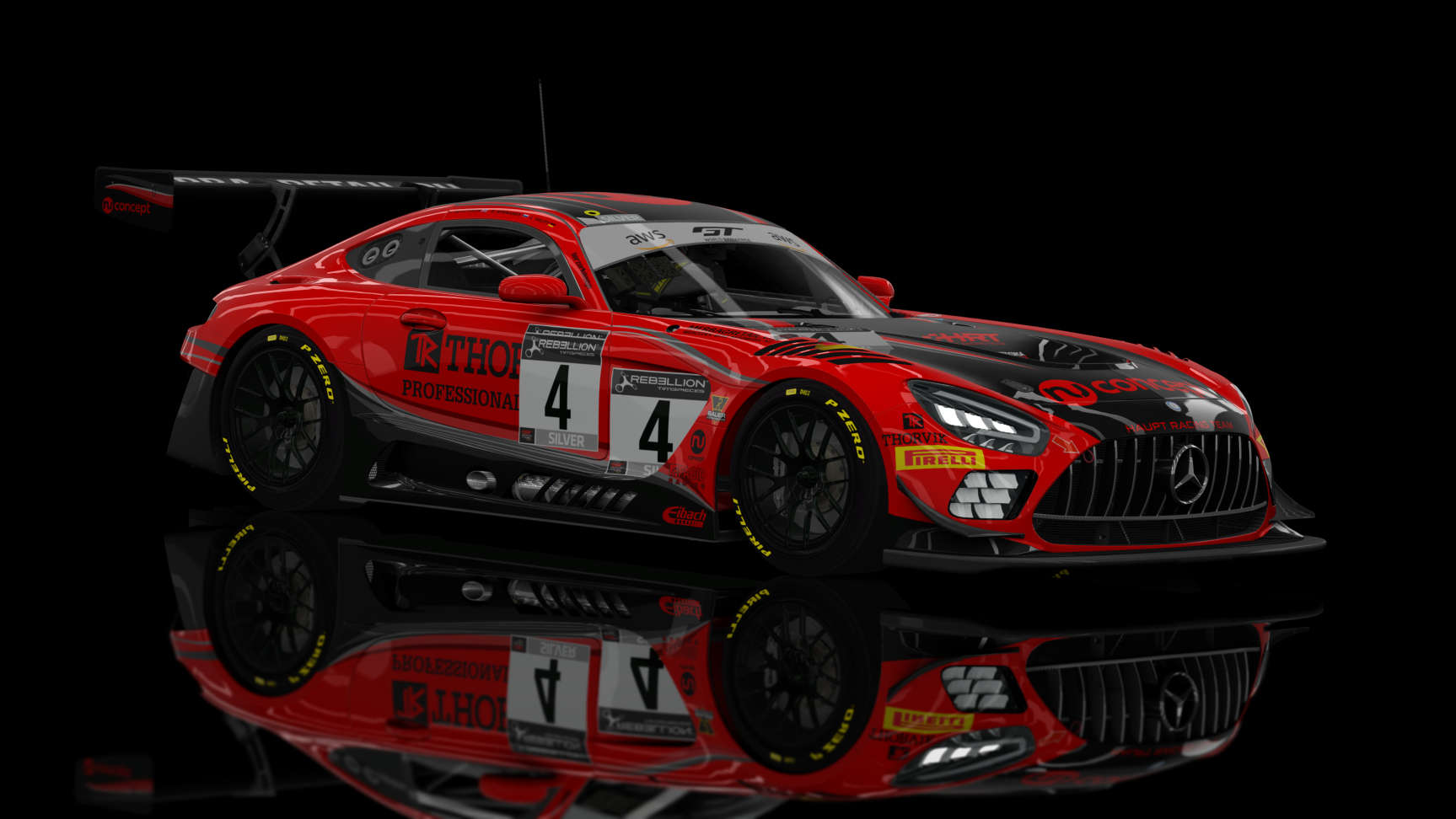 GT3 EVO - AMG GT3 EVO 2020, skin HRT_2_#4