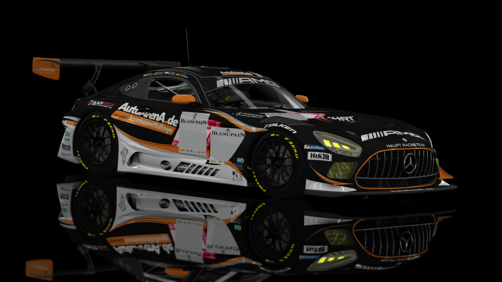 GT3 EVO - AMG GT3 EVO 2020, skin Haupt_Racing_#6_NBR24h_2020