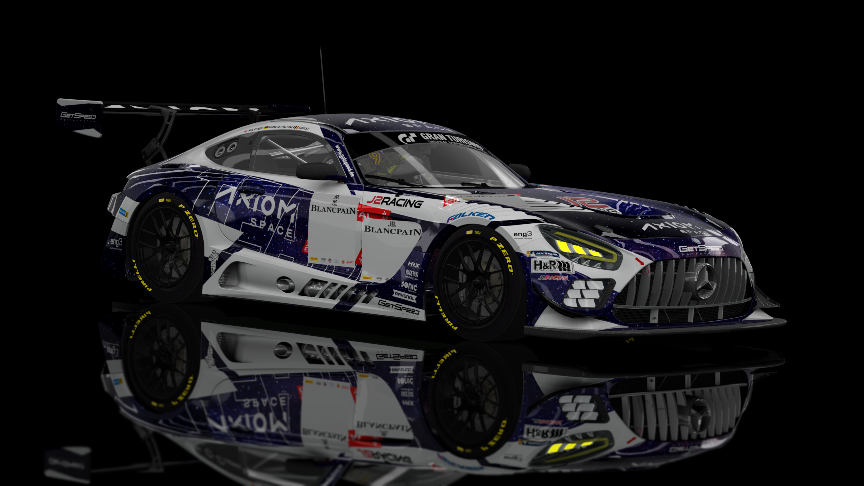 GT3 EVO - AMG GT3 EVO 2020, skin N24H#9_GetSpeed_J2Racing