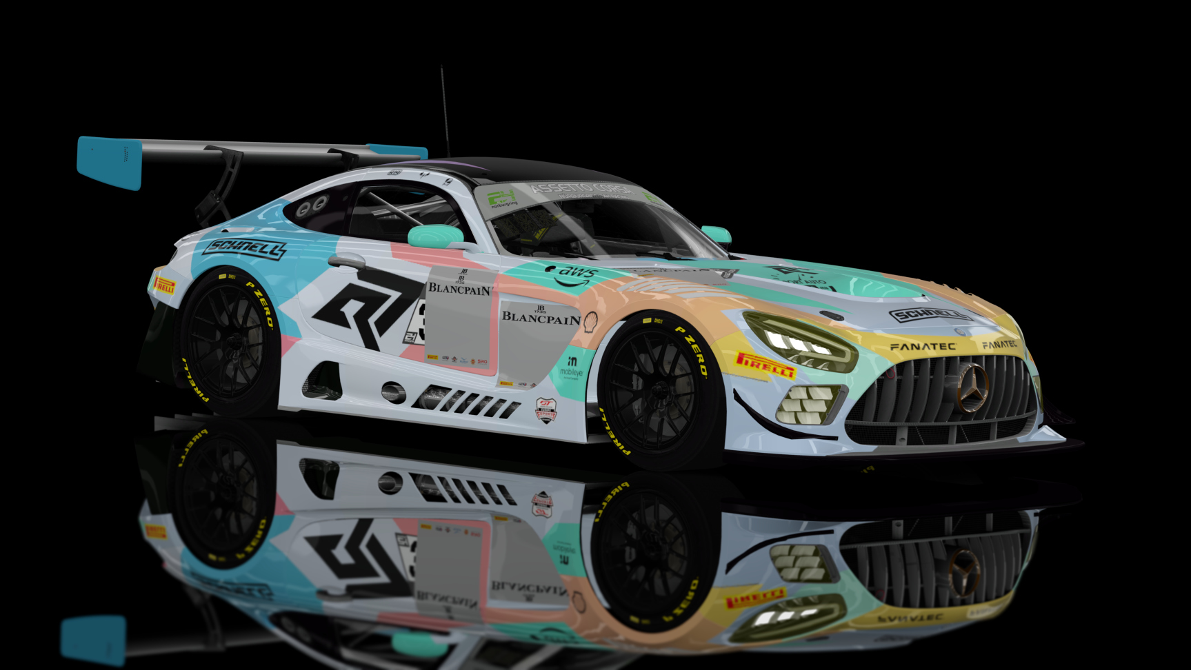 GT3 EVO - AMG GT3 EVO 2020, skin NBR24_RACE2023_GT3_380