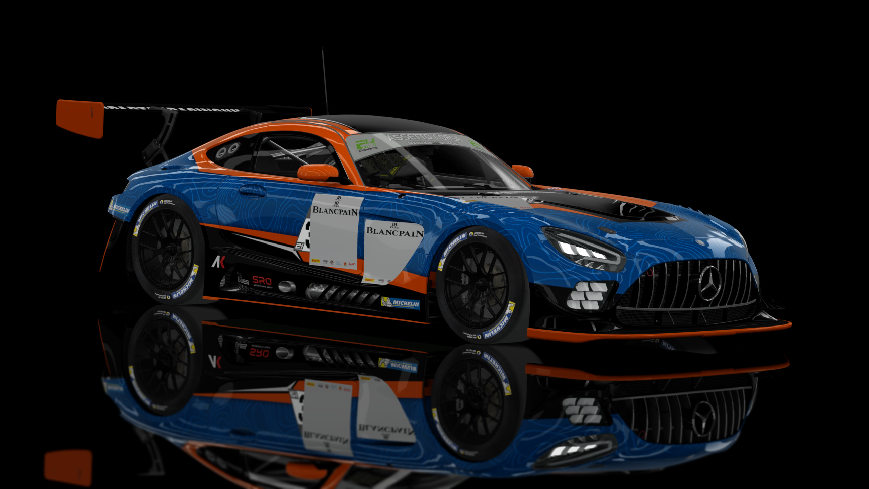 GT3 EVO - AMG GT3 EVO 2020, skin NBR24_Test_GT3_387