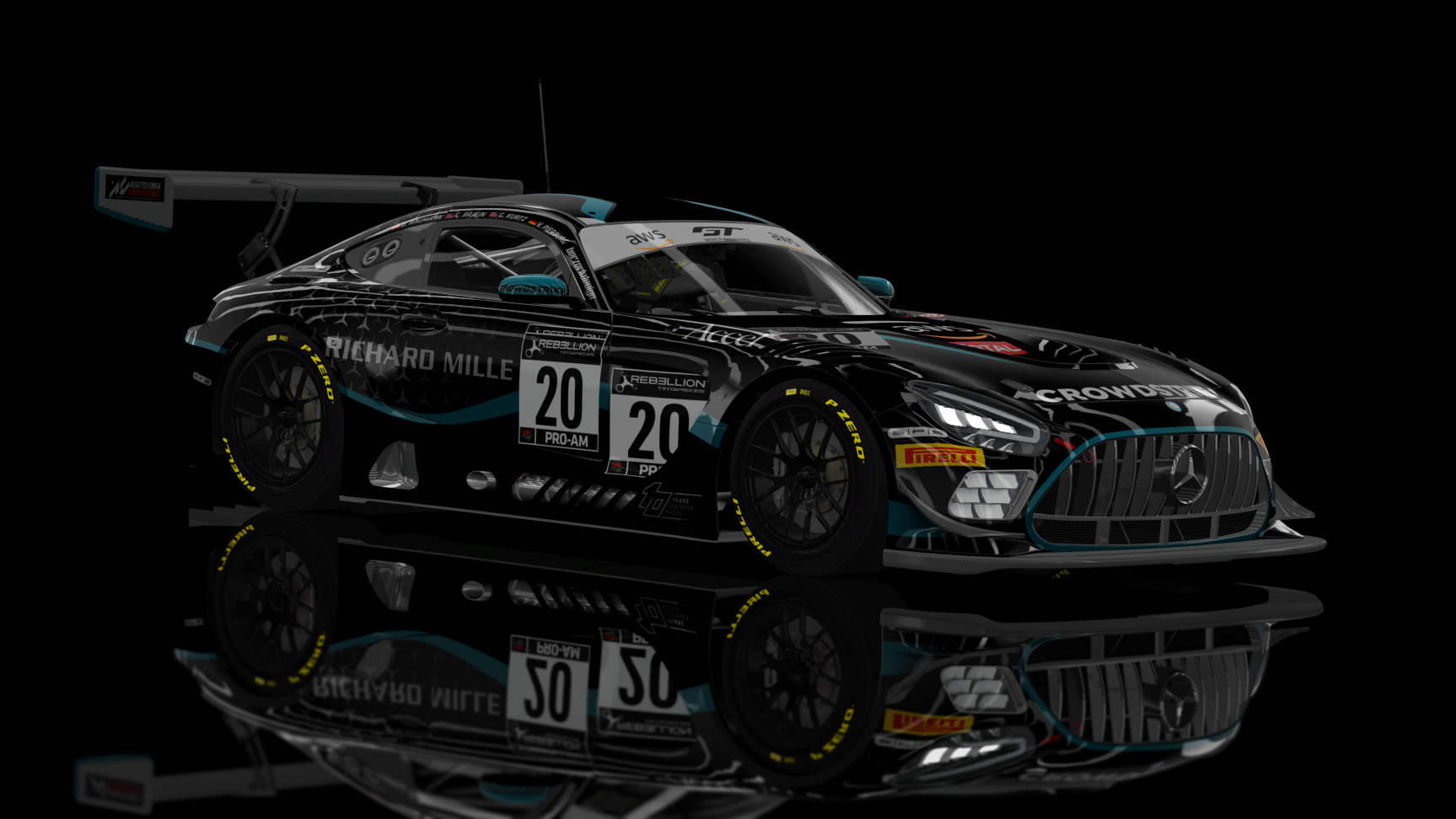 GT3 EVO - AMG GT3 EVO 2020, skin SPS_Automotive_#20