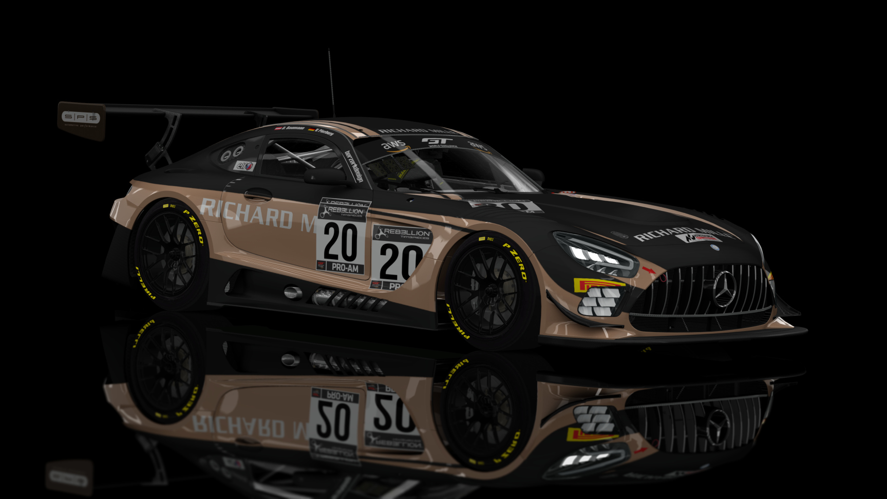 GT3 EVO - AMG GT3 EVO 2020, skin SPS_Automotive_Performance_#20