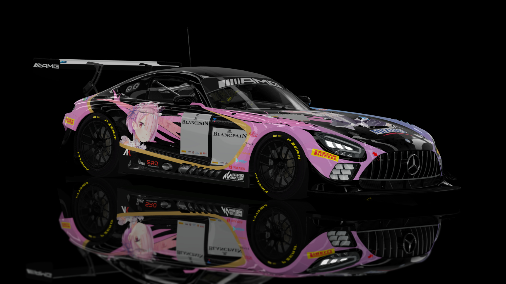 GT3 EVO - AMG GT3 EVO 2020, skin rem