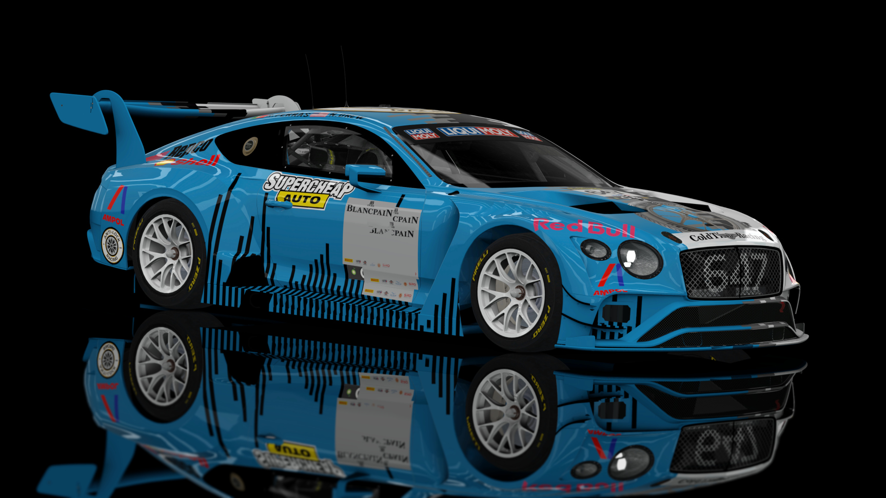 GT3 EVO - Bentley Continental GT GT3 2019, skin ACFGTWC_BATHURST_GT3_647