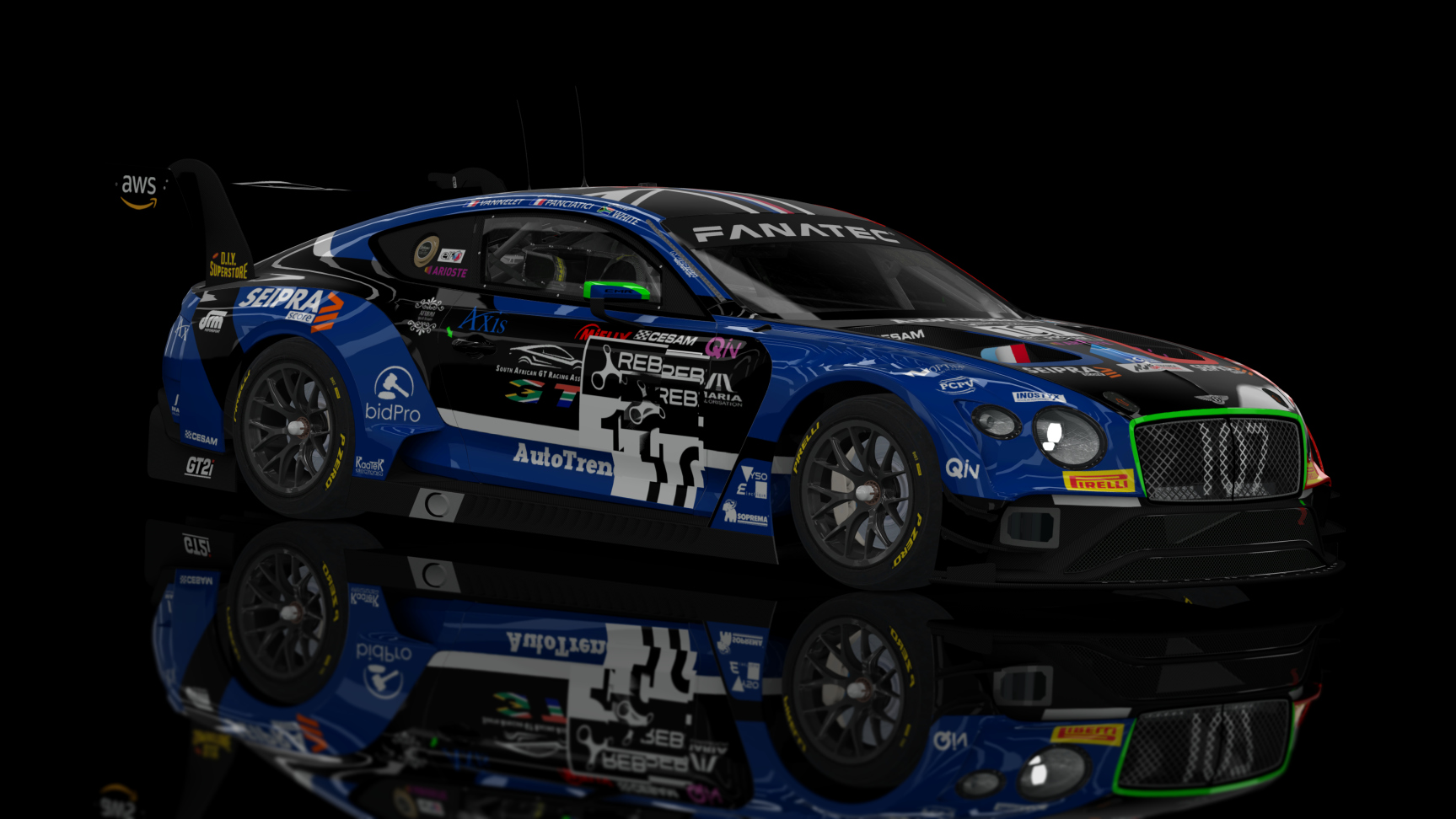 GT3 EVO - Bentley Continental GT GT3 2019, skin CMR Motorsports 107