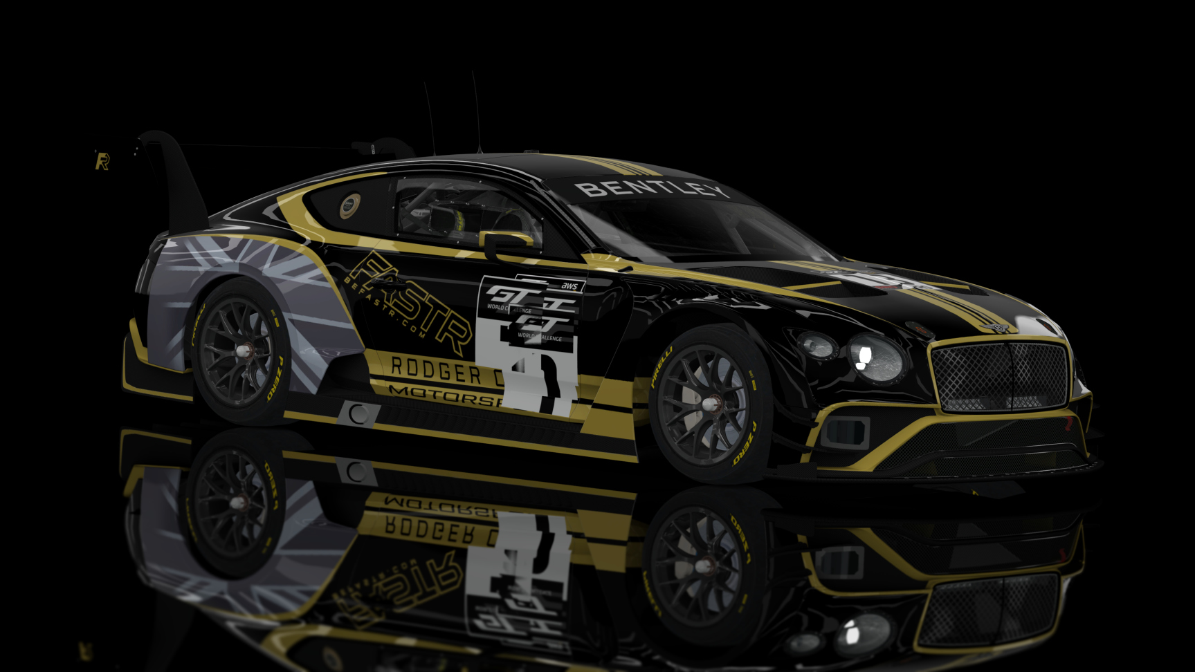 GT3 EVO - Bentley Continental GT GT3 2019, skin Fastr 13