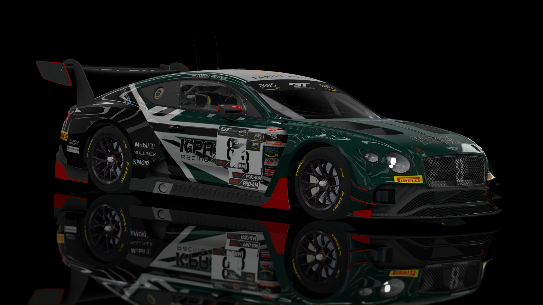 GT3 EVO - Bentley Continental GT GT3 2019, skin K_Pax_8