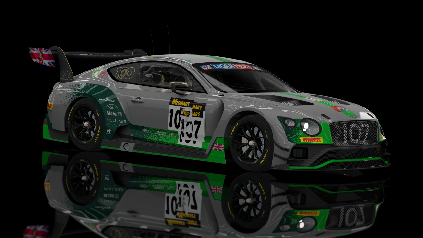 GT3 EVO - Bentley Continental GT GT3 2019, skin MSPORT_107_Bathurst