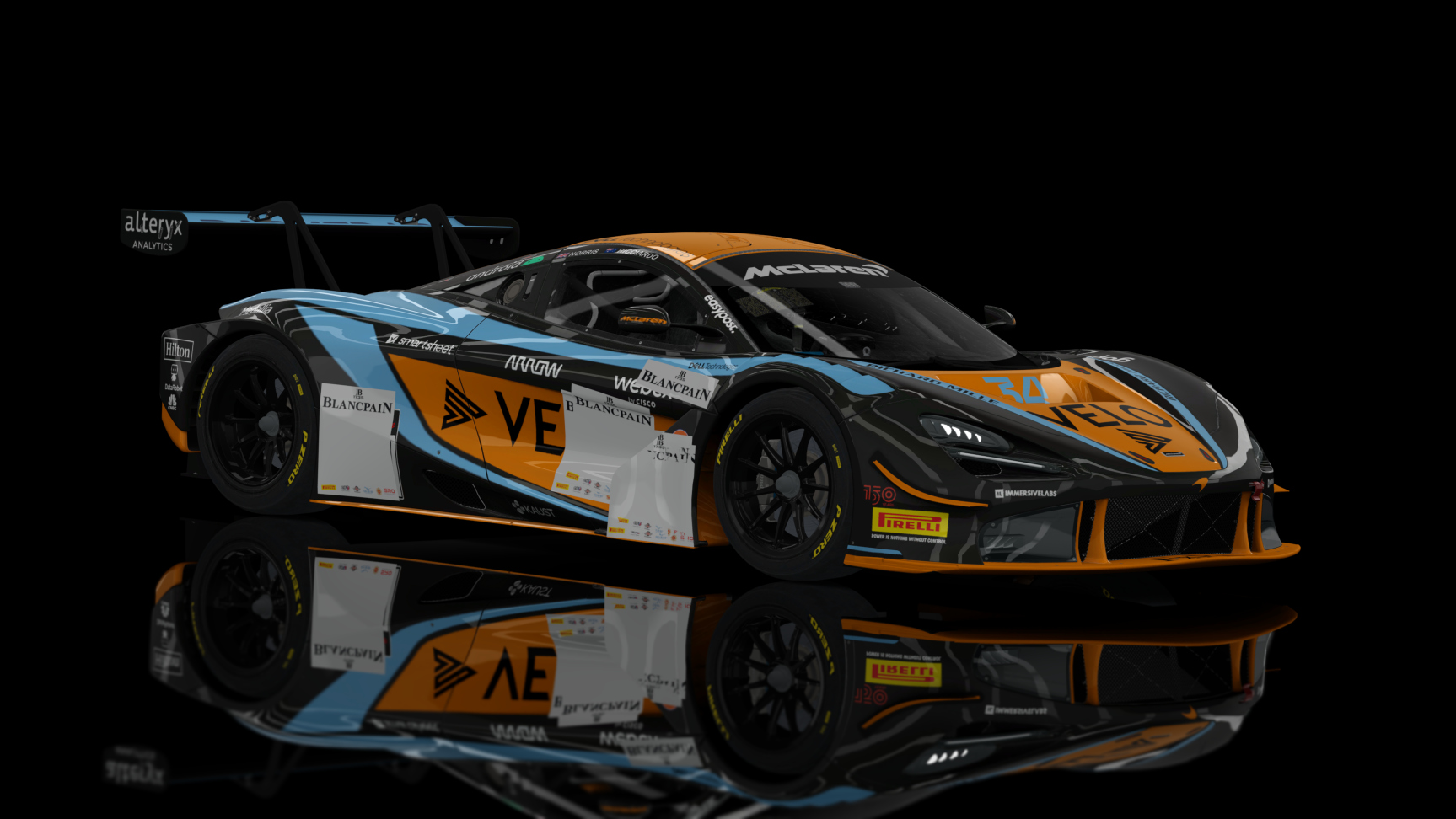 GT3 EVO - McLaren 720S GT3 2019, skin 34_VELO