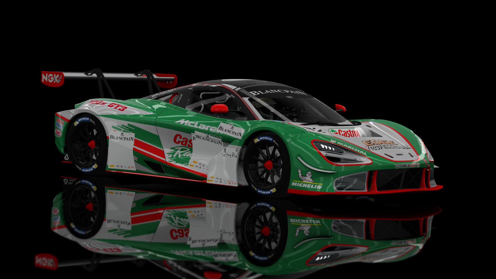 GT3 EVO - McLaren 720S GT3 2019, skin 82_Castrol