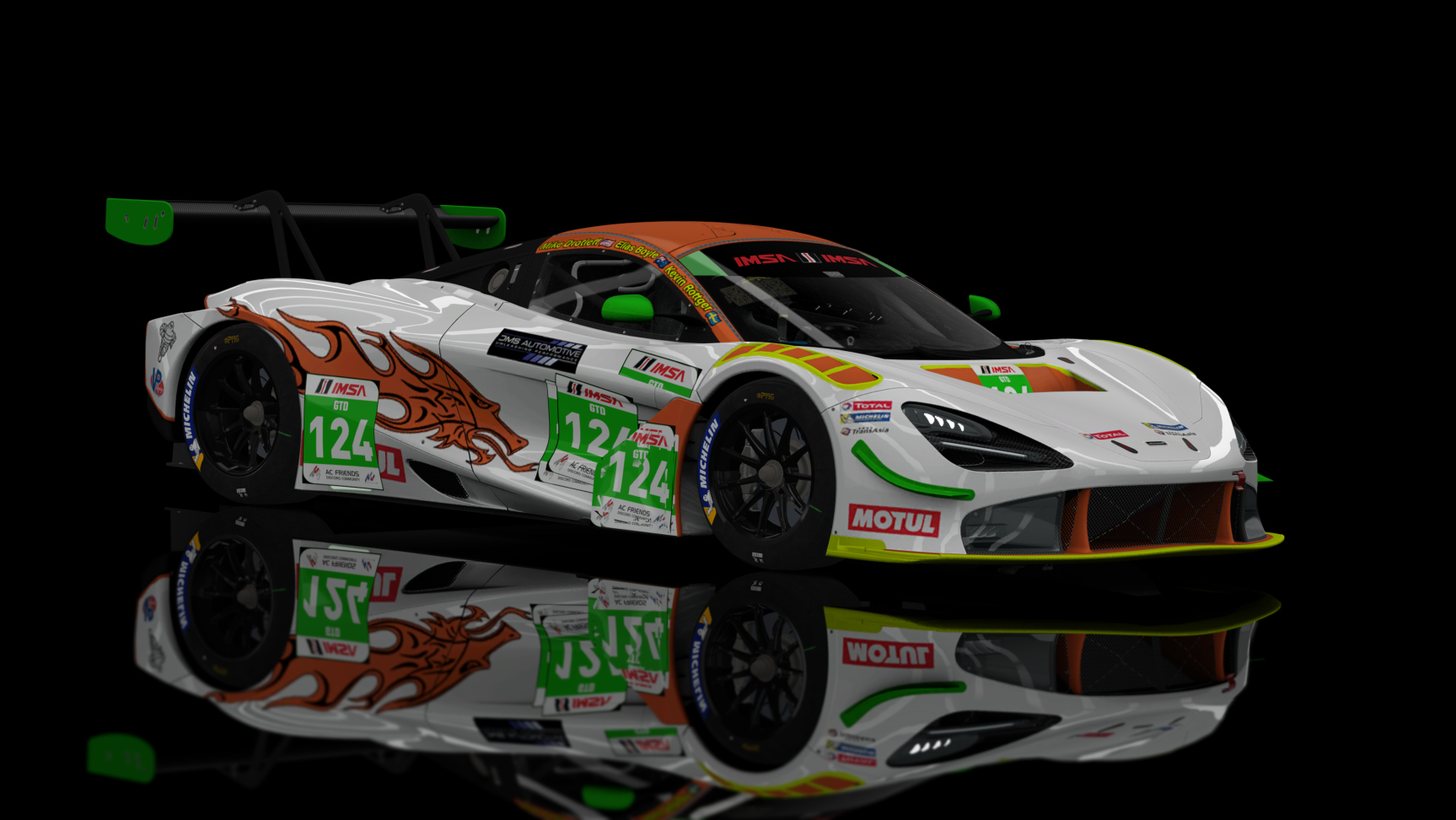 GT3 EVO - McLaren 720S GT3 2019, skin ACFIMSA_DAYTONA_GTD_124