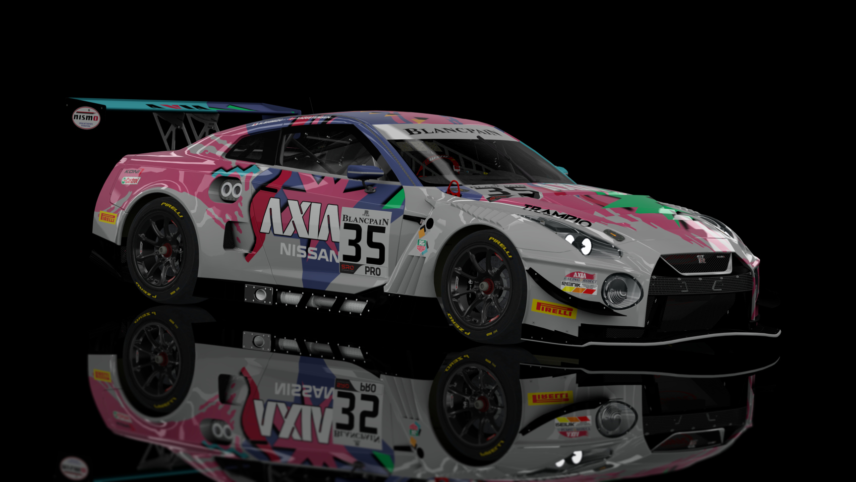 GT3 EVO - Nissan GT-R GT3 2018, skin _Axia #35