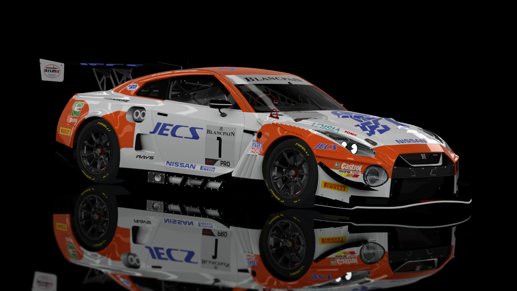 GT3 EVO - Nissan GT-R GT3 2018, skin _JECS #1