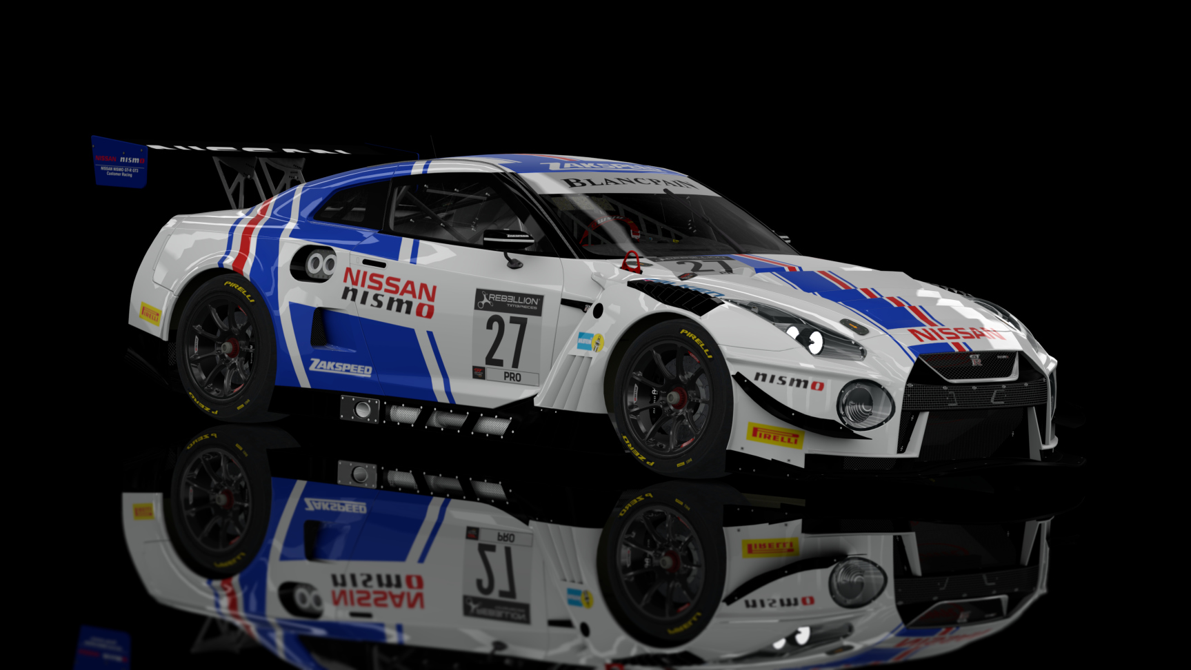 GT3 EVO - Nissan GT-R GT3 2018, skin _Zakspeed #27