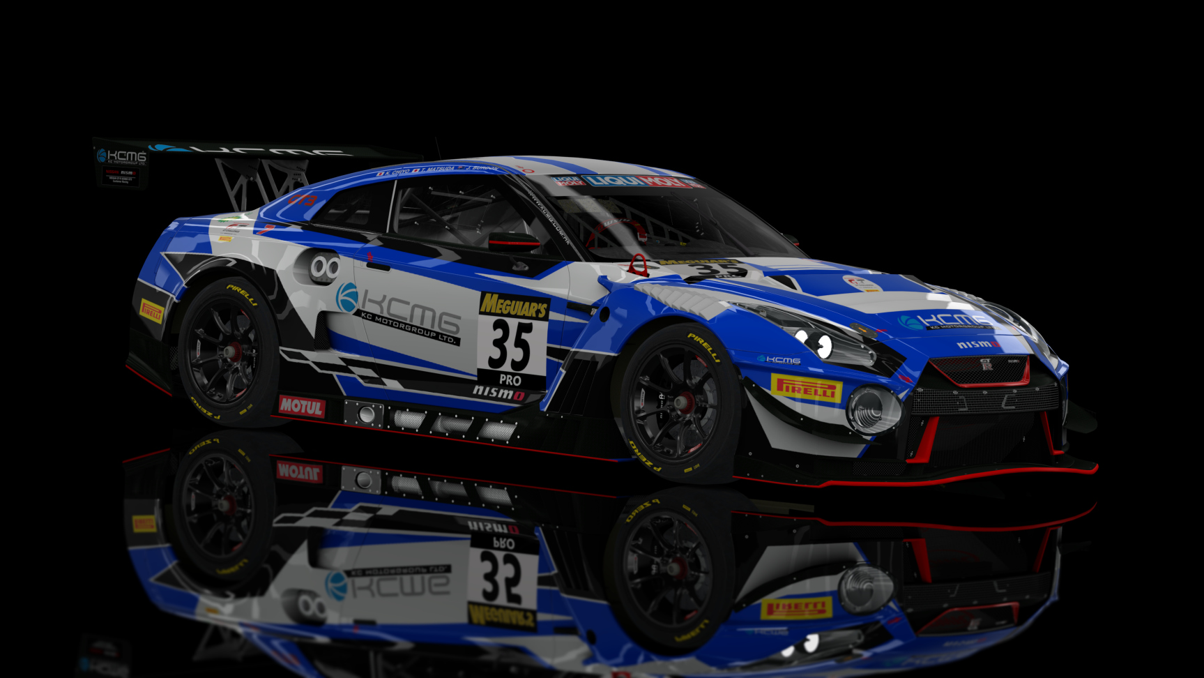 GT3 EVO - Nissan GT-R GT3 2018, skin kcmg_igtc_bathurst12h_#35