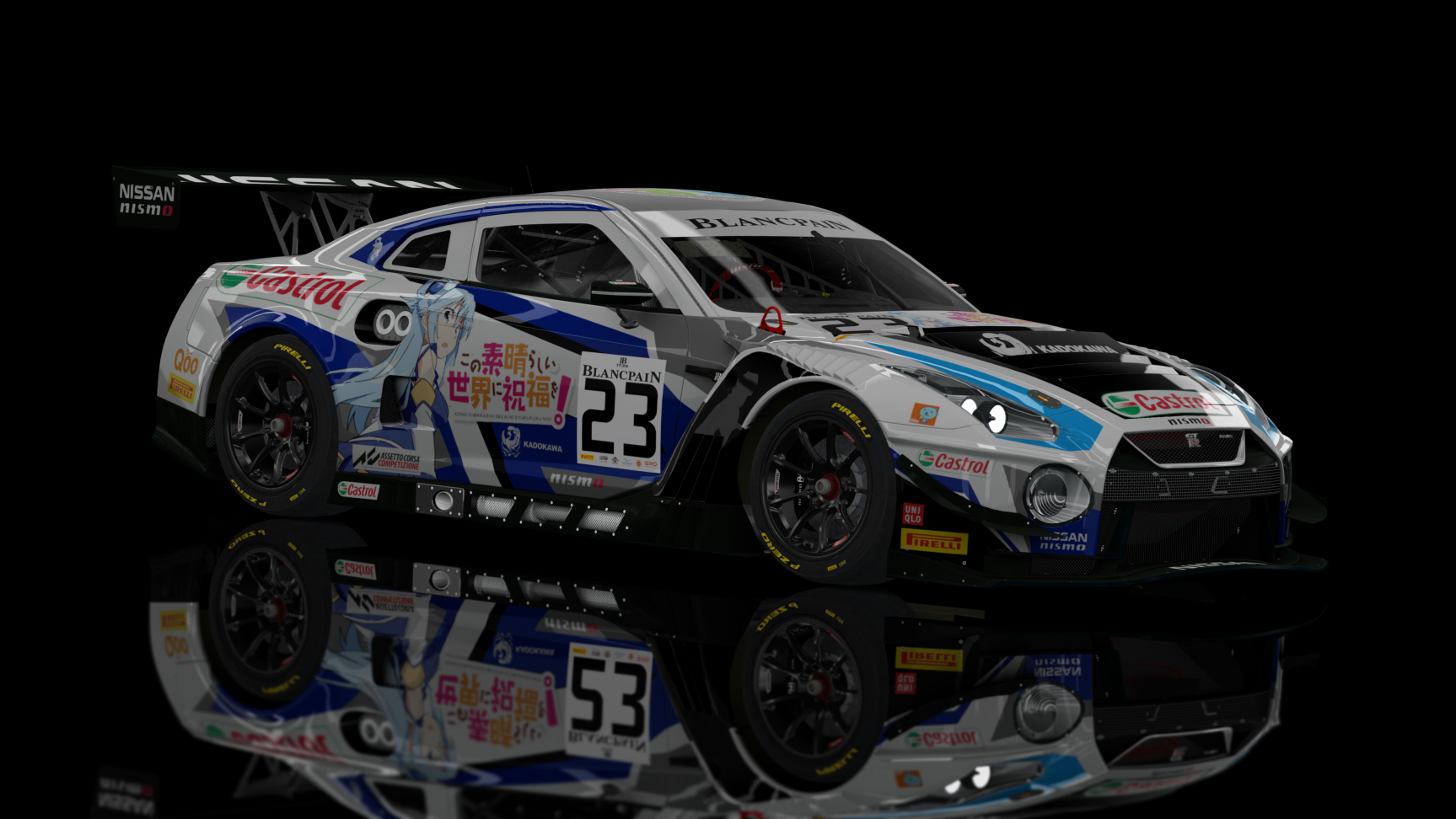 GT3 EVO - Nissan GT-R GT3 2018, skin konosuba_#23