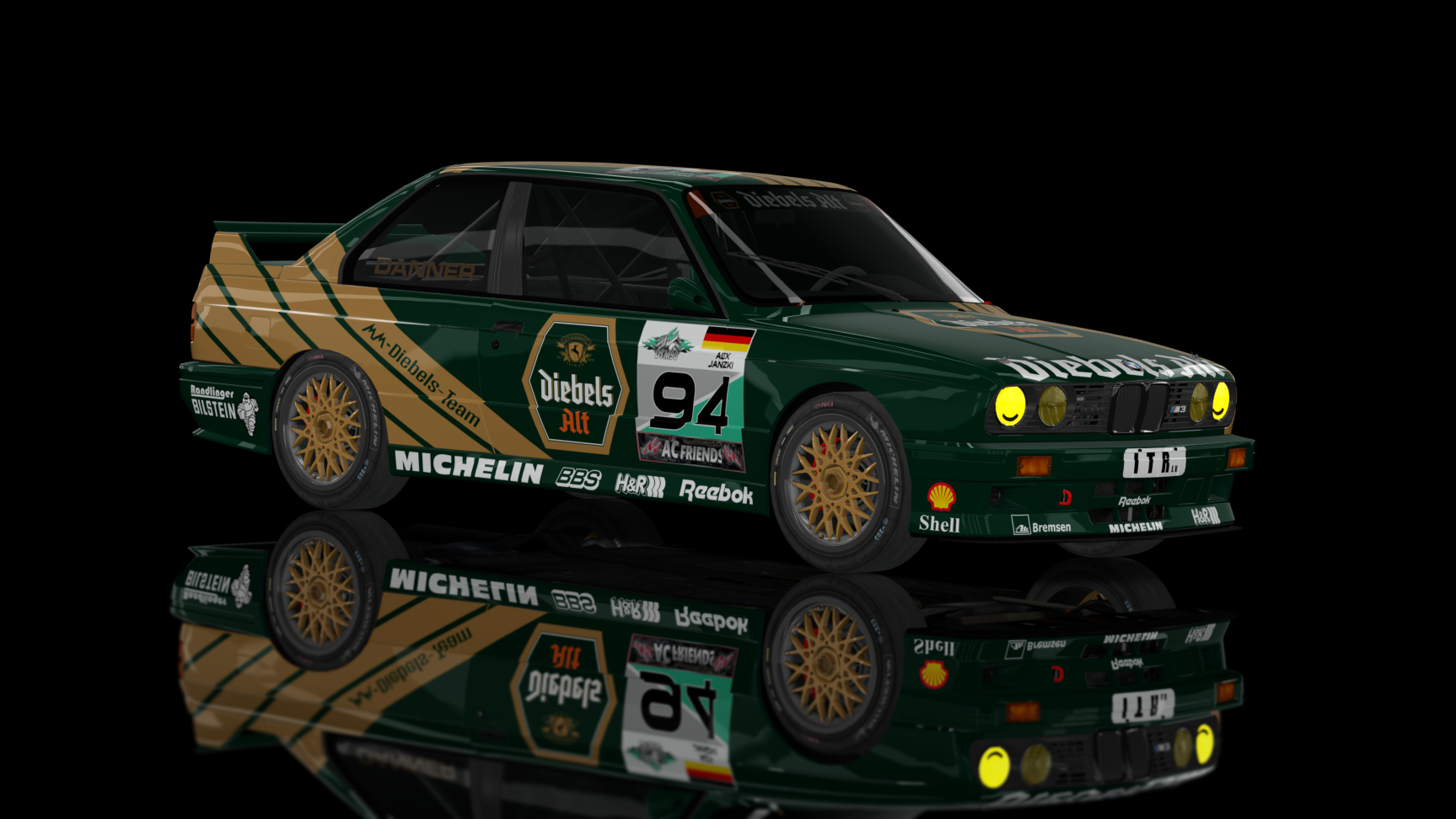 CLASSIC GR.A - BMW M3 E30 Gr.A 1992, skin #94_Janezki