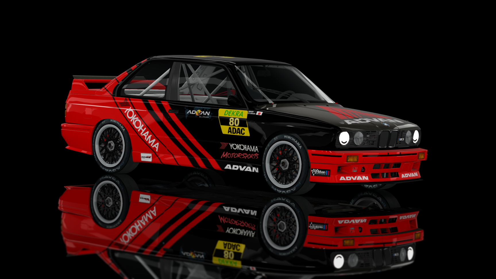 CLASSIC GR.A - BMW M3 E30 Gr.A 1992, skin Advan_JapanGT