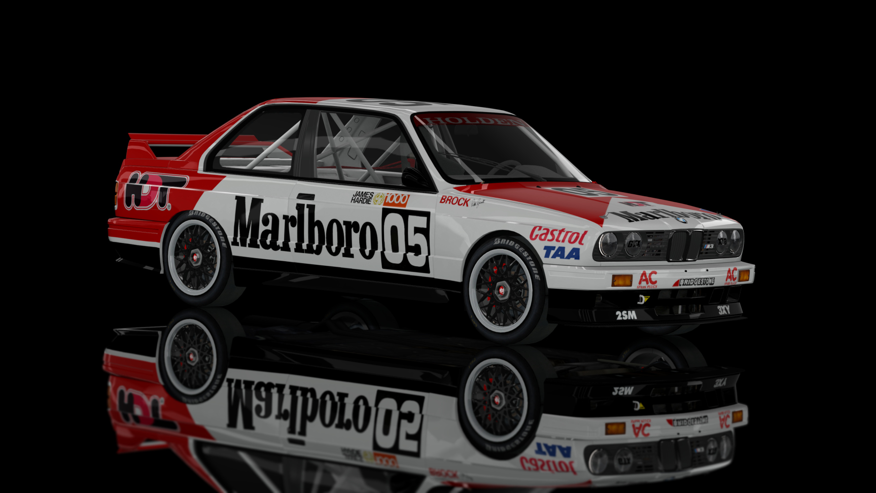 CLASSIC GR.A - BMW M3 E30 Gr.A 1992, skin Holden_A9X