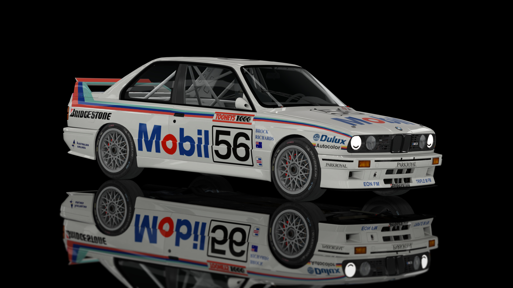 CLASSIC GR.A - BMW M3 E30 Gr.A 1992, skin Mobil