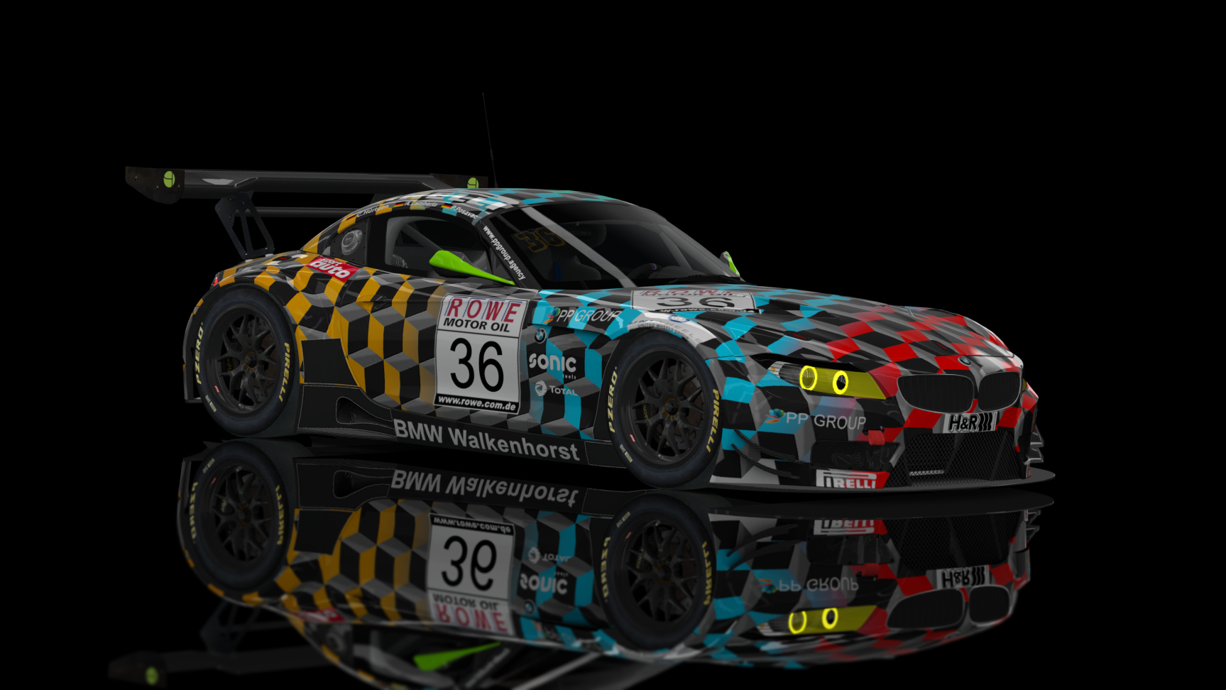 BMW Z4 GT3, skin 036_PP_Group_Walkenhorst