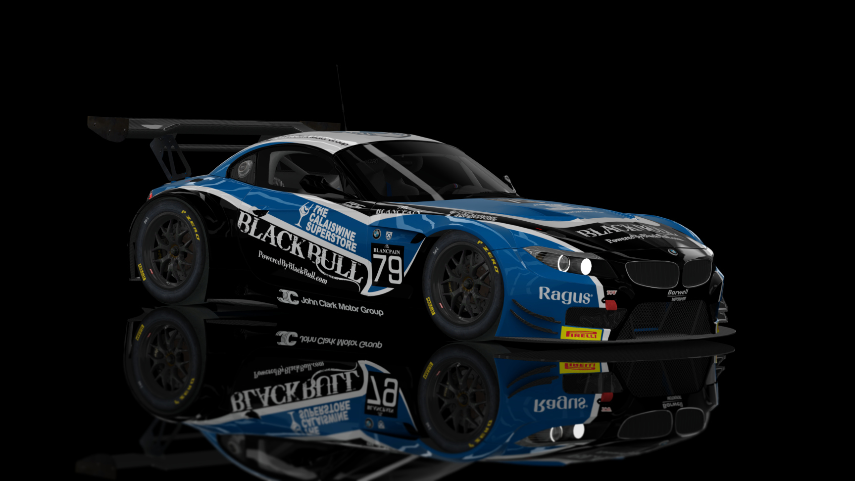 BMW Z4 GT3, skin Ecurie_Ecosse