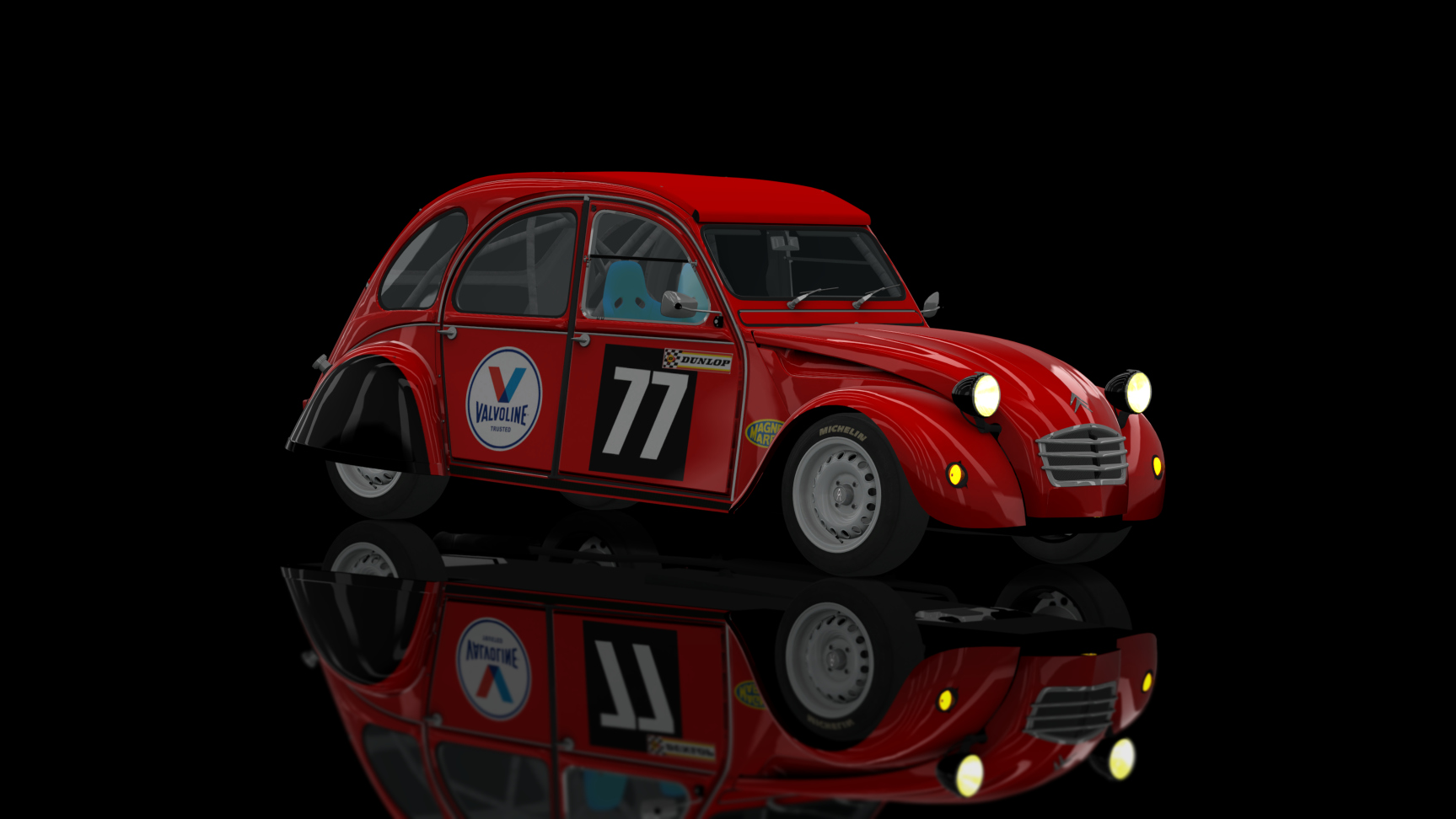 CLASSIC GR.1 - Citroen 2CV 1970, skin 77