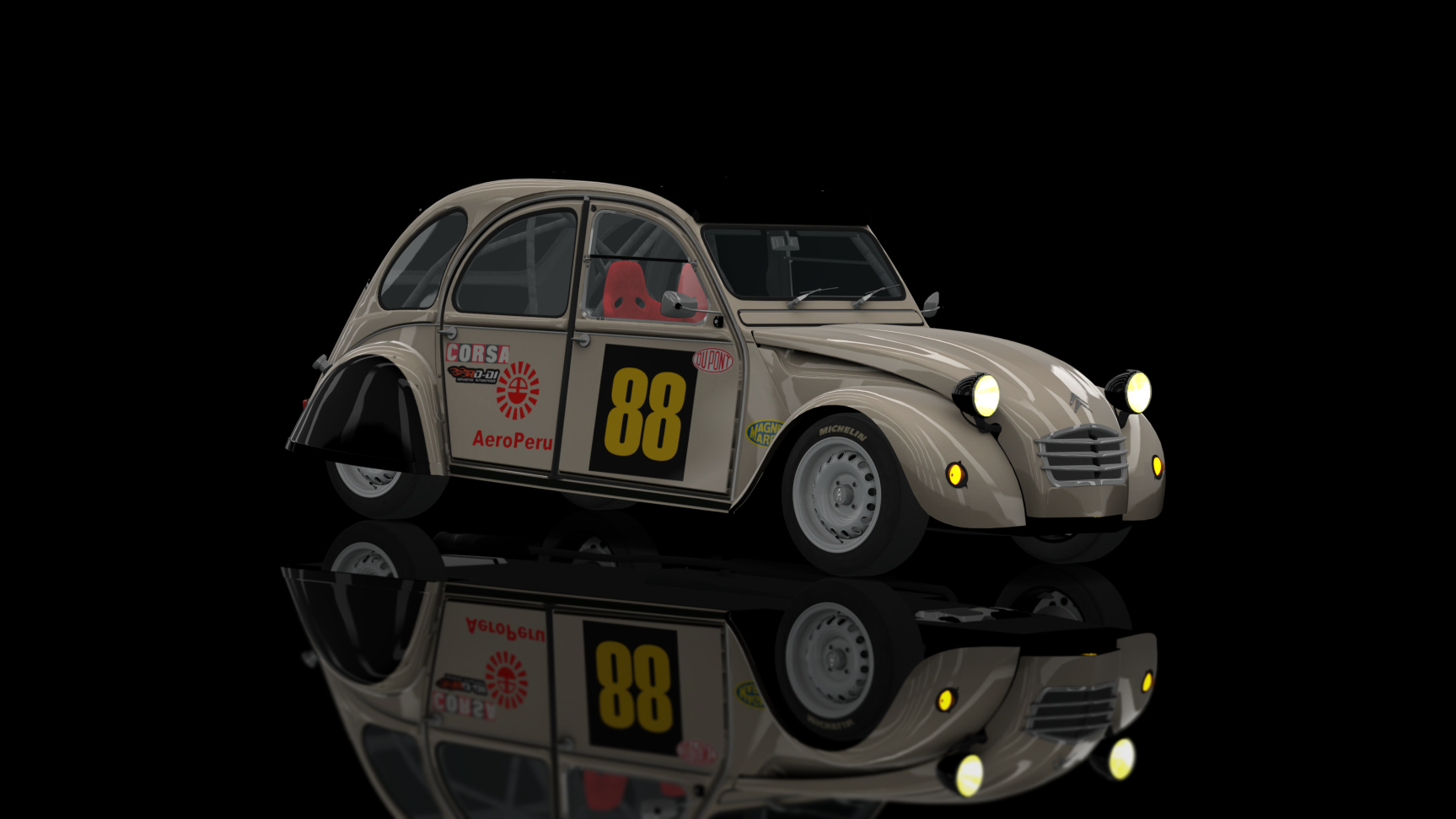 CLASSIC GR.1 - Citroen 2CV 1970, skin 88