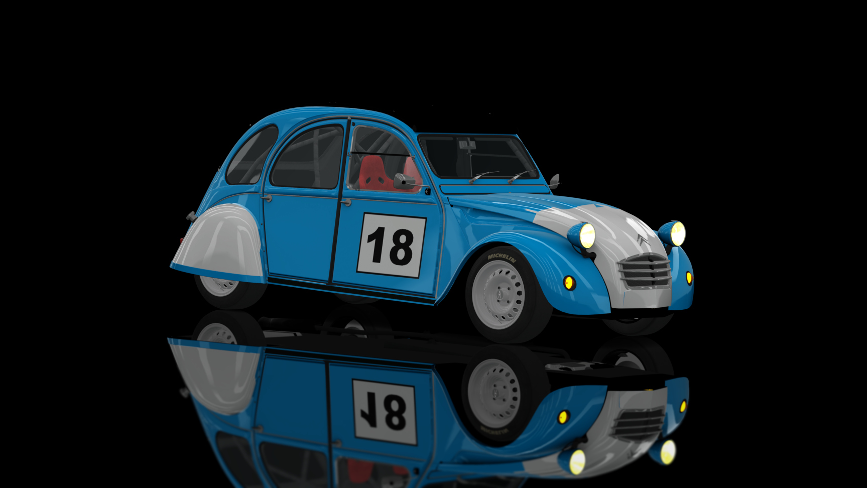 CLASSIC GR.1 - Citroen 2CV 1970, skin b