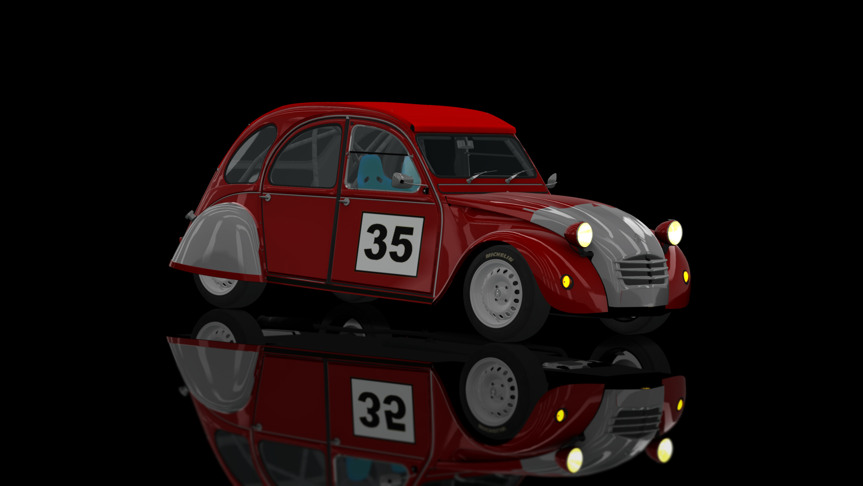 CLASSIC GR.1 - Citroen 2CV 1970, skin e