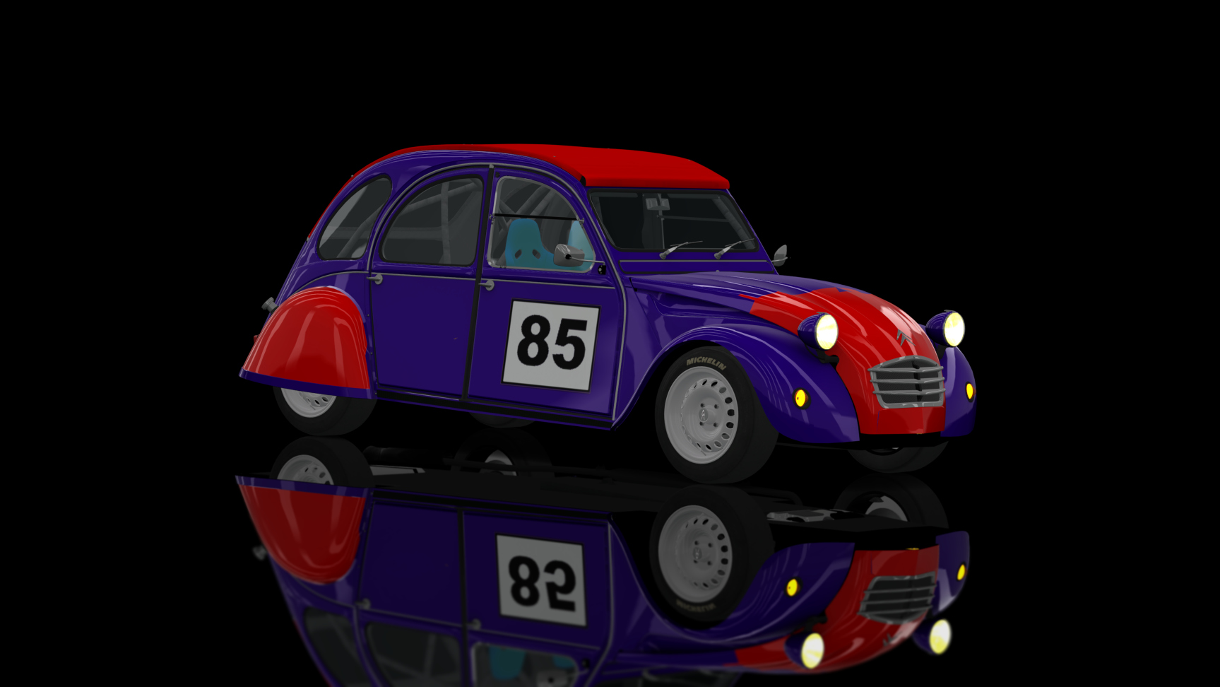 CLASSIC GR.1 - Citroen 2CV 1970, skin elf